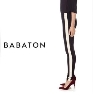 Aritzia Babaton Neil Tuxedo Black Side Stripe Pants
